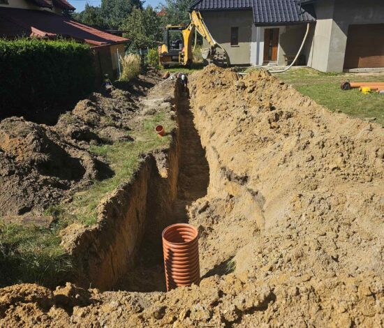 Kanalizacje sanitarne i deszczowe