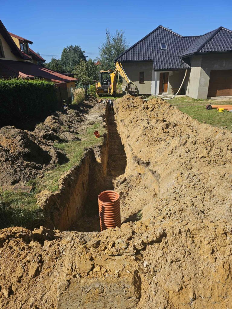 Kanalizacje sanitarne i deszczowe