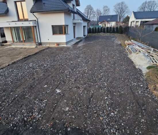 Utwardzenie drog, chodników