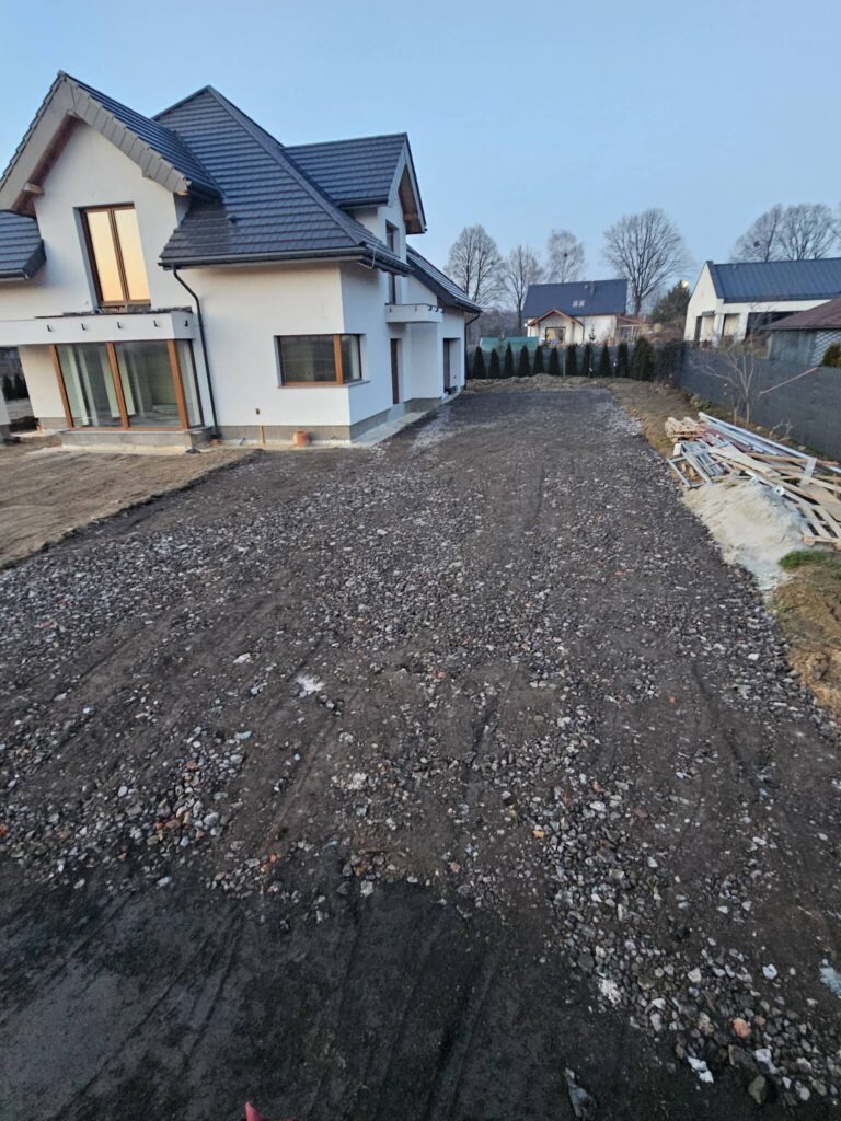 Utwardzenie drog, chodników